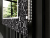 Verlichte Decoratieve Spiegel Voor De Badkamer - Gothic #11