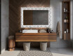 Verlichte Decoratieve Spiegel Voor De Badkamer - Industrial #12
