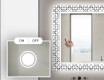 Verlichte Decoratieve Spiegel Voor De Badkamer - Industrial #4