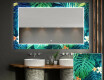Verlichte Decoratieve Spiegel Voor De Badkamer - Tropical