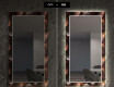 Decoratieve spiegel met led-verlichting voor in de woonkamer - Dandelion #7