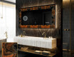 Verlichte Decoratieve Spiegel Voor - Mosaic Dreams