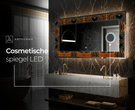 Verlichte Decoratieve Spiegel Voor - Mosaic Dreams #8