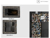Verlichte Decoratieve Spiegel Voor - Natural Stones #2