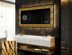 Verlichte Decoratieve Spiegel Voor - Midnight Mirage