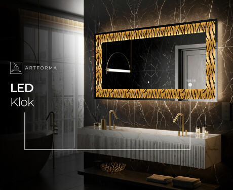 Verlichte Decoratieve Spiegel Voor - Midnight Mirage #6