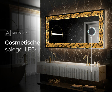Verlichte Decoratieve Spiegel Voor - Midnight Mirage #8