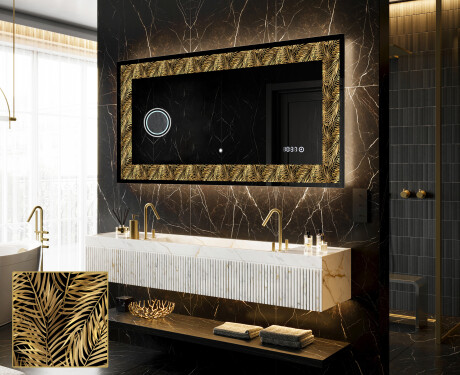 Verlichte Decoratieve Spiegel Voor - Tropical Paradise