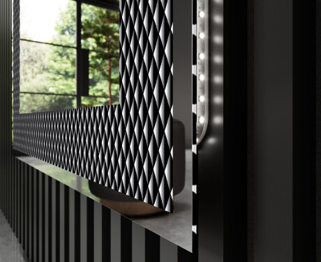 Verlichte Decoratieve Spiegel Voor - Modern Masterpiece #3