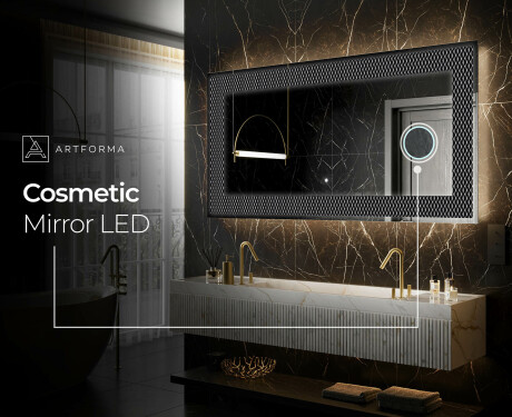 Verlichte Decoratieve Spiegel Voor - Modern Masterpiece #8