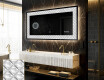 Verlichte Decoratieve Spiegel Voor - Marble Uplift