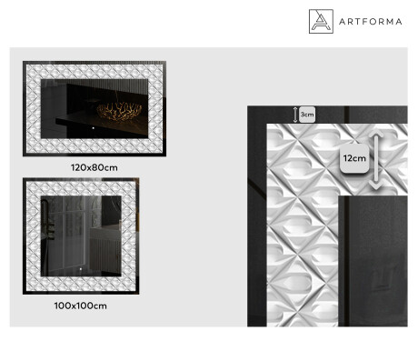 Verlichte Decoratieve Spiegel Voor - Marble Uplift #2