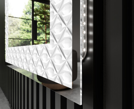 Verlichte Decoratieve Spiegel Voor - Marble Uplift #3