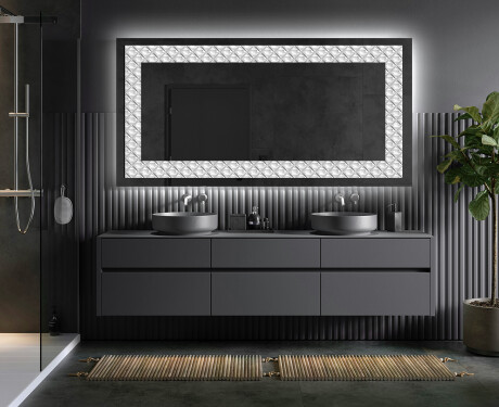 Verlichte Decoratieve Spiegel Voor - Marble Uplift #5