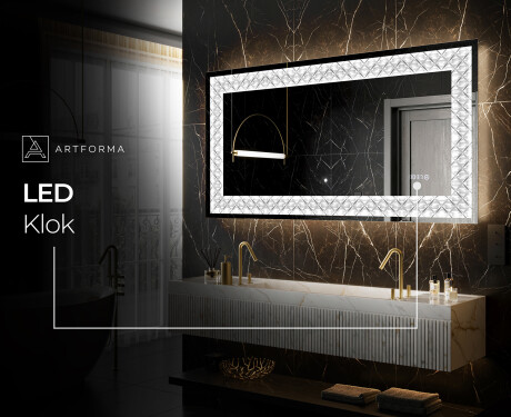 Verlichte Decoratieve Spiegel Voor - Marble Uplift #8