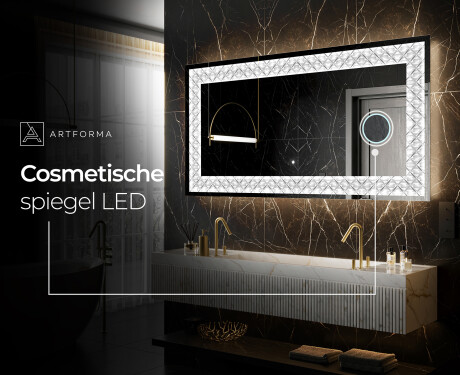 Verlichte Decoratieve Spiegel Voor - Marble Uplift #9