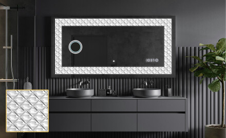 Verlichte Decoratieve Spiegel Voor - Marble Uplift