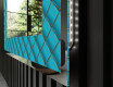 Verlichte Decoratieve Spiegel Voor - Blue Harmonies #3