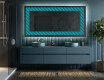 Verlichte Decoratieve Spiegel Voor - Blue Harmonies #5