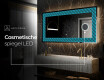 Verlichte Decoratieve Spiegel Voor - Blue Harmonies #9