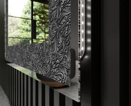 Verlichte Decoratieve Spiegel Voor - Dark Elegance #3