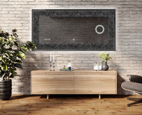 Verlichte Decoratieve Spiegel Voor - Dark Elegance #5