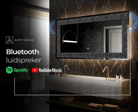 Verlichte Decoratieve Spiegel Voor - Dark Elegance #7