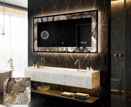 Verlichte Decoratieve Spiegel Voor - Desert Wonders