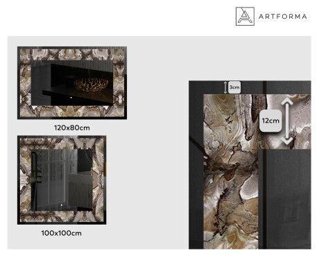 Verlichte Decoratieve Spiegel Voor - Desert Wonders #2