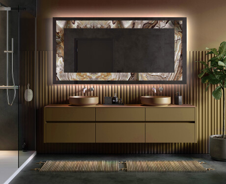 Verlichte Decoratieve Spiegel Voor - Desert Wonders #5