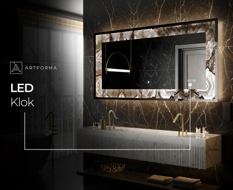 Verlichte Decoratieve Spiegel Voor - Desert Wonders #7