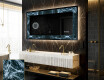Verlichte Decoratieve Spiegel Voor - Oceanic Madness