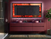 Verlichte Decoratieve Spiegel Voor - Fiery Reflections #5