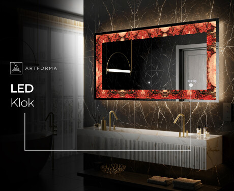 Verlichte Decoratieve Spiegel Voor - Fiery Reflections #8