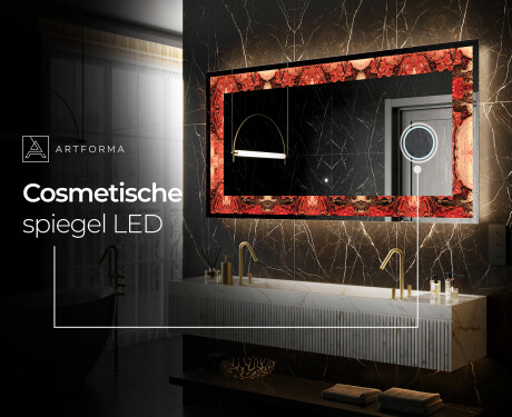 Verlichte Decoratieve Spiegel Voor - Fiery Reflections #9