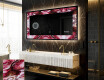 Verlichte Decoratieve Spiegel Voor - Ruby Rhythms