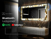 Verlichte Decoratieve Spiegel Voor - Golden Streaks #7