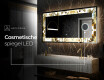 Verlichte Decoratieve Spiegel Voor - Golden Streaks #9