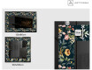 Verlichte Decoratieve Spiegel Voor - Cascading Flowers #2