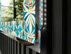 Verlichte Decoratieve Spiegel Voor - Floral Elevations #3