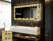 Verlichte Decoratieve Spiegel Voor - Glow Geometry