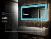 Verlichte Decoratieve Spiegel Voor - Divergent Lines #8