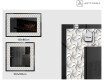 Verlichte Decoratieve Spiegel Voor - Dynamic Whirls #2