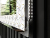 Verlichte Decoratieve Spiegel Voor - Dynamic Whirls #3