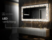Verlichte Decoratieve Spiegel Voor - Floral Reflections #8