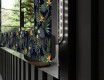 Verlichte Decoratieve Spiegel Voor - Vintage Leaves #3