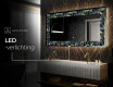 Verlichte Decoratieve Spiegel Voor - Vintage Leaves #8