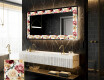 Verlichte Decoratieve Spiegel Voor - Flowers Full Of Colors