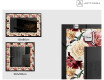 Verlichte Decoratieve Spiegel Voor - Flowers Full Of Colors #2