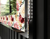 Verlichte Decoratieve Spiegel Voor - Flowers Full Of Colors #3